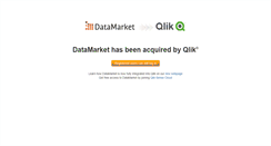 Desktop Screenshot of datamarket.com